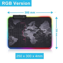 Load image into Gallery viewer, GAMING RGB LARGE MOUSE PAD