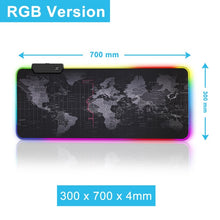 Load image into Gallery viewer, GAMING RGB LARGE MOUSE PAD