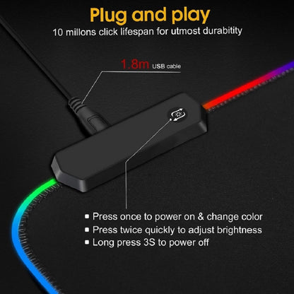 GAMING RGB LARGE MOUSE PAD