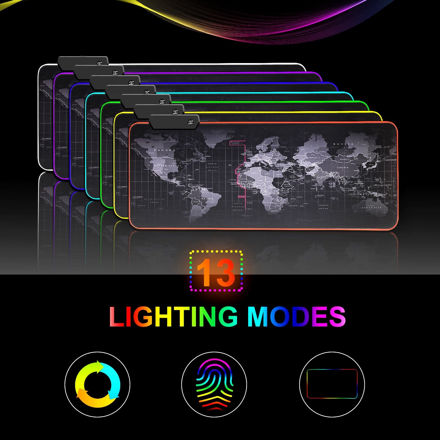 GAMING RGB LARGE MOUSE PAD